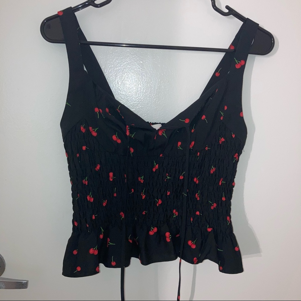 Topshop Smocked Top